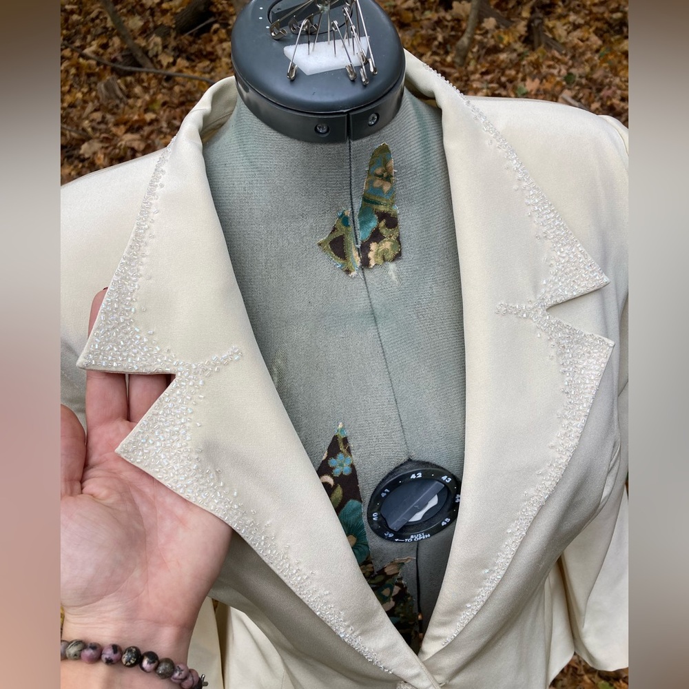 RARE CRYSTAL ✨ Daymor vintage blazer jacket NWT - Picture 8 of 16